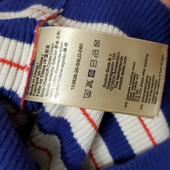 Scotch & Soda Rent The Runway Pre-Loved Rib Knit Turtleneck, Size Large, NWOT - Picture 10 of 11